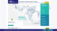 Desktop Screenshot of medefinternational.fr